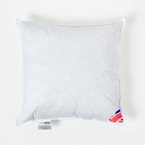 Homescapes Duck Feather Cushion Pads - Luxury Cushion Filler and Inserts 40 x 40 cm (16 x 16")