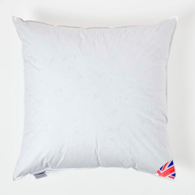 Homescapes Duck Feather Cushion Pads - Luxury Cushion Filler and Inserts 80 x 80 cm (32 x 32")