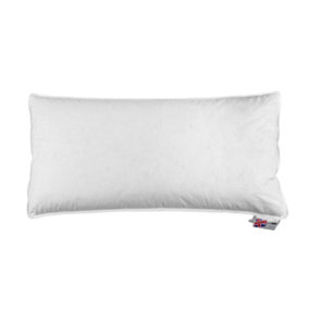 Homescapes Duck Feather & Down Euro Continental Pillow - 40cm x 80cm (16"x32")