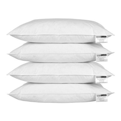 Homescapes Duck Feather Pillow x 4