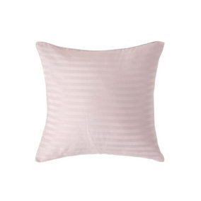 Homescapes Dusky Pink Violet Continental Egyptian Cotton Pillowcase 330 TC, 40 x 40 cm