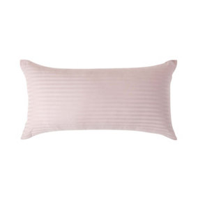 Homescapes Dusky Pink Violet Continental Egyptian Cotton Pillowcase 330 TC, 40 x 80 cm