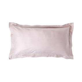 Homescapes Dusky Pink Violet Egyptian Cotton Ultrasoft King Size Oxford Pillowcase 330 TC