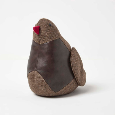 Homescapes Faux Leather Robin Door Stopper Price Comparisons | Compare The Build