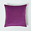 Homescapes Floral Botanical Garden Purple Cushion 46 x 46 cm