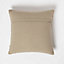 Homescapes Geometric Beige Tufted Cotton Cushion 45 x 45 cm