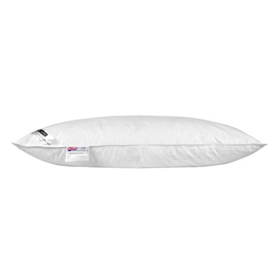 Homescapes Goose Down Pillow with 100% Cotton Case