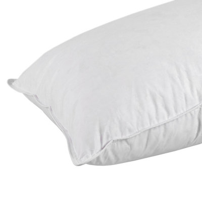 Homescapes Goose Feather and Down King Size Pillow | DIY at B&Q