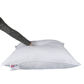 Homescapes Goose Feather & Down Euro Continental Square Pillow - 80cm x 80cm (32"x32")