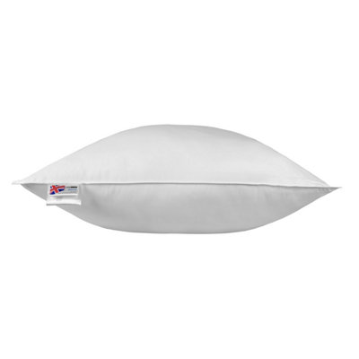 Homescapes Goose Feather & Down Euro Continental Square Pillow - 80cm x 80cm (32"x32")