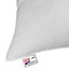 Homescapes Goose Feather & Down Euro Continental Square Pillow Pair - 80cm x 80cm (32"x32")