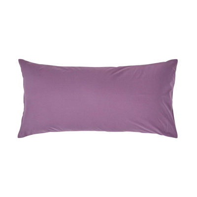 Homescapes Grape Continental Egyptian Cotton Pillowcase 200 TC, 40 x 80 cm