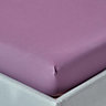 Homescapes Grape Egyptian Cotton Deep Fitted Sheet 200 TC, King
