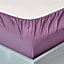Homescapes Grape Egyptian Cotton Deep Fitted Sheet 200 TC, King
