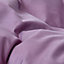 Homescapes Grape Egyptian Cotton Flat Sheet 200 TC, King Size