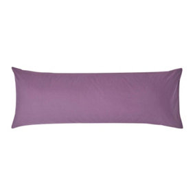 Homescapes Grape Egyptian Cotton Housewife Body Pillowcase 200 TC