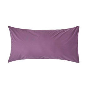 Homescapes Grape Egyptian Cotton Housewife Pillowcase 200 TC, King Size