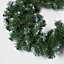 Homescapes Green Snow Dusted Christmas Wreath, 18 Inches