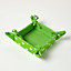 Homescapes Green Stars Reversible Bread Basket