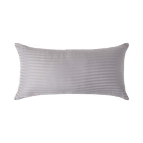 Homescapes Grey Continental Pillowcase Egptian Cotton 330 TC, 40 x 80cm