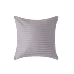 Homescapes Grey Continental Pillowcase Egyptian Cotton 330 TC, 40 x 40cm