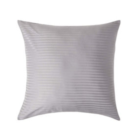 Homescapes Grey Continental Pillowcase Egyptian Cotton 330 TC, 80 x 80cm