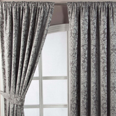 Luxury Velour Pencil Pleat Curtains