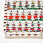 Homescapes Handwoven Multi Coloured 100% Cotton Diamond Chindi Rug, 66 x 200 cm