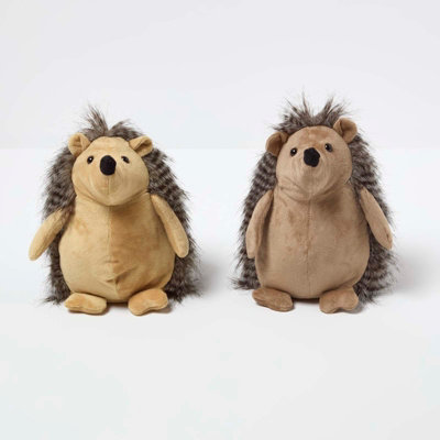 Homescapes Hedgehog Doorstop - Set of 2 - Animal Door Stops Price Comparisons | Compare The Build