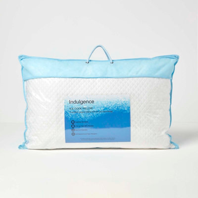 Homescapes Ice Cool Pillow with Microfibre Filling | DIY at B&Q