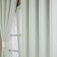Homescapes Ivory Herringbone Chevron Blackout Curtains Pair Eyelet Style, 90x72"