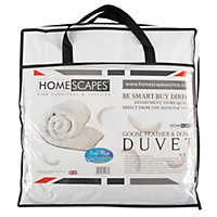 Homescapes Kids 4.5 Tog Goose Feather & Down Duvet
