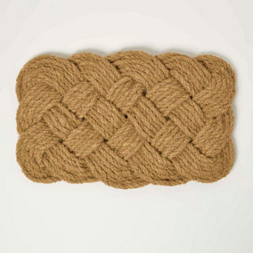 Homescapes Knotted Coir Doormat 75 x 45 cm