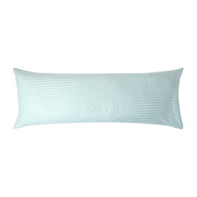 Homescapes Light Blue Egyptian Cotton Ultrasoft Body Pillowcase 330 TC