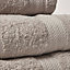 Homescapes Light Grey 100% Combed Egyptian Cotton Towel Bale Set 500 GSM