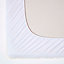 Homescapes Luxury Thick Fleece Mattress Topper, Euro 140 x 200 cm