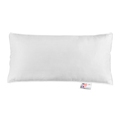 Homescapes Microfibre Euro Continental Pillow - 40cm x 80cm (16"x32")