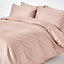 Homescapes Mink Beige Egyptian Cotton Duvet Cover with Pillowcases 1000 TC, Double
