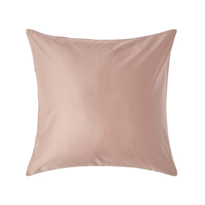 Homescapes Mink Continental Egyptian Cotton Pillowcase 1000 TC, 60 x 60 cm