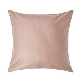 Homescapes Mink Continental Egyptian Cotton Pillowcase 1000 TC, 80 x 80 cm