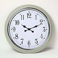 Homescapes Mint Green Wall Clock 56 cm