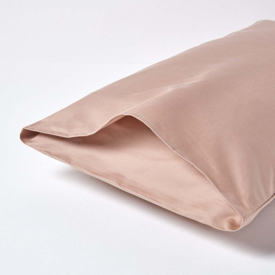Homescapes Moonlight Beige Egyptian Cotton Housewife Pillowcase 1000 TC