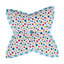 Homescapes Multi Colour Star Floor Cushion