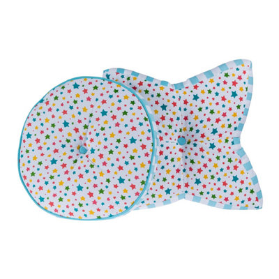 Homescapes Multi Colour Star Floor Cushion