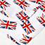 Homescapes Multi Colour Union Jack Cotton 100% Cotton Tea Towels Set of Two