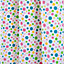 Homescapes Multi Polka Dots Ready Made Eyelet Curtain Pair, 137 x 228 cm Drop