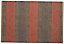 Homescapes Multicolour Geometric Patterned Jute Rug, 66 x 200 cm