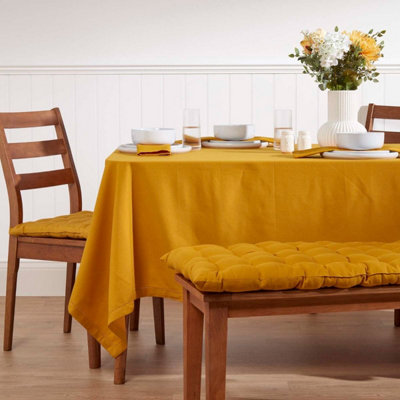 Mustard yellow seat cushions hotsell