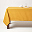 Homescapes Mustard Yellow Tablecloth 137 x 228 cm