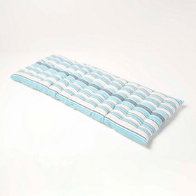 Homescapes New England Stripe Bench Cushion 2 Seater